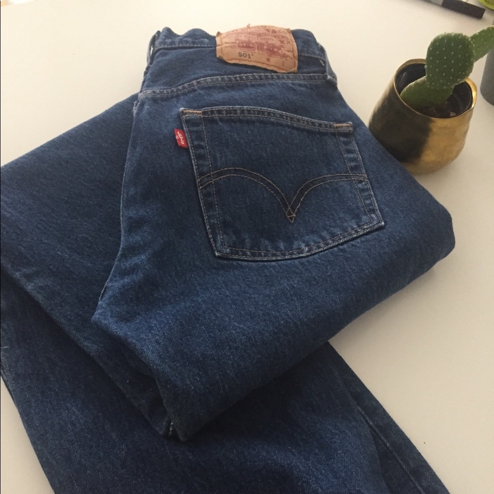 Vintage 501 Button Fly Mom Jeans 👖